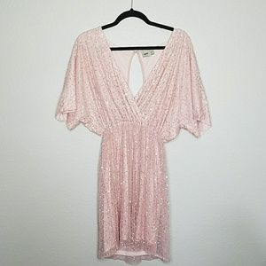 ASOS Pink Sparkle Dress